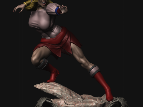 Mumm Rana Thundercats STL files 3D printing collectibles fanarts by CG Pyro 3D 打印模型