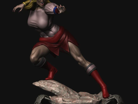 Mumm Rana Thundercats STL files 3D printing collectibles fanarts by CG Pyro 3D Print Model