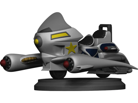 Mandora Motorcycle Electro-Charger Thundercats STL 3D-Druck-Fanarts von CG Pyro Collectibles 3D Druckmodell