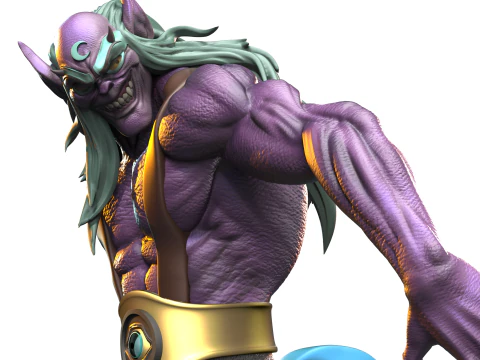 Alluro Lunatacs Thundercats STL 3d printing fanarts by CG Pyro collectibles 3D Print Model