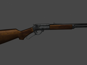 repeater rifle Model 3D