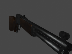 repeater rifle 3D Model