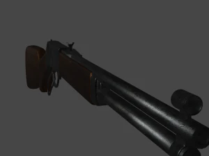 repeater rifle 3D Model