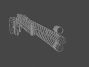 repeater rifle 3D Model