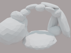 cave entrances low poly 3D 모델