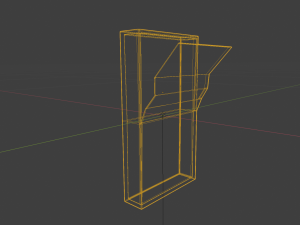 45 ammo and box 3D Model