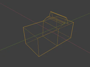 cartucho com caixa Modelo 3D