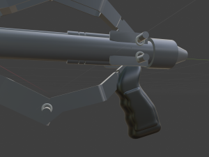 sci fi rail rifle 3D Model