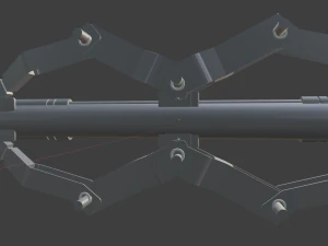 sci-fi railgeweer 3D Model