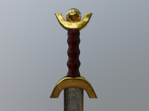 celtic sword 3Dモデル