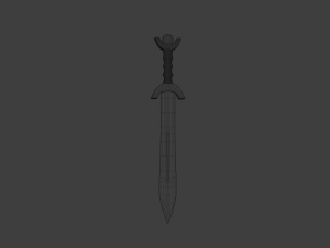 celtic sword 3Dモデル