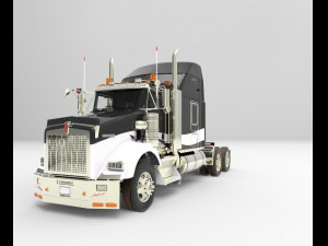 kenworth t800 aero cab 3D Model