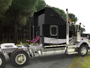 kenworth t800 aero cab 3D Model