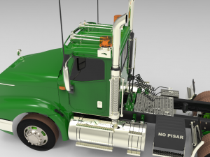 international 9400i eagle Modèle 3D