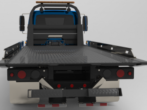 international durastar 4300 tow truck 2007 3D Модель