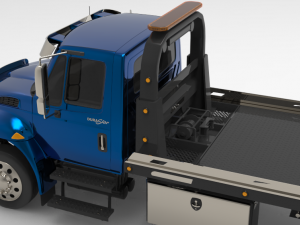 international durastar 4300 tow truck 2007 3D Модель