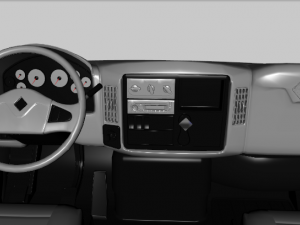international durastar 4300 tow truck 2007 3D Модель