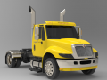 International Durastar 4300 Chassis Truck 3D Model
