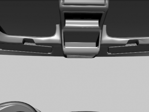 international durastar 4300 chassis truck 3D Model