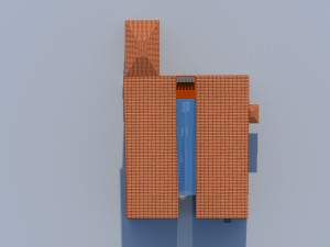 old historic building Model 3D