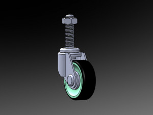 mechanical convertible creeper Modèle 3D