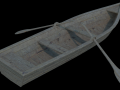 Old Wooden Boat 3D Model