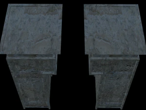 ancient egyptian templegate 3D Model