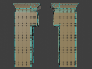 ancient egyptian templegate 3D 模型