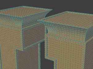ancient egyptian templegate 3D Model
