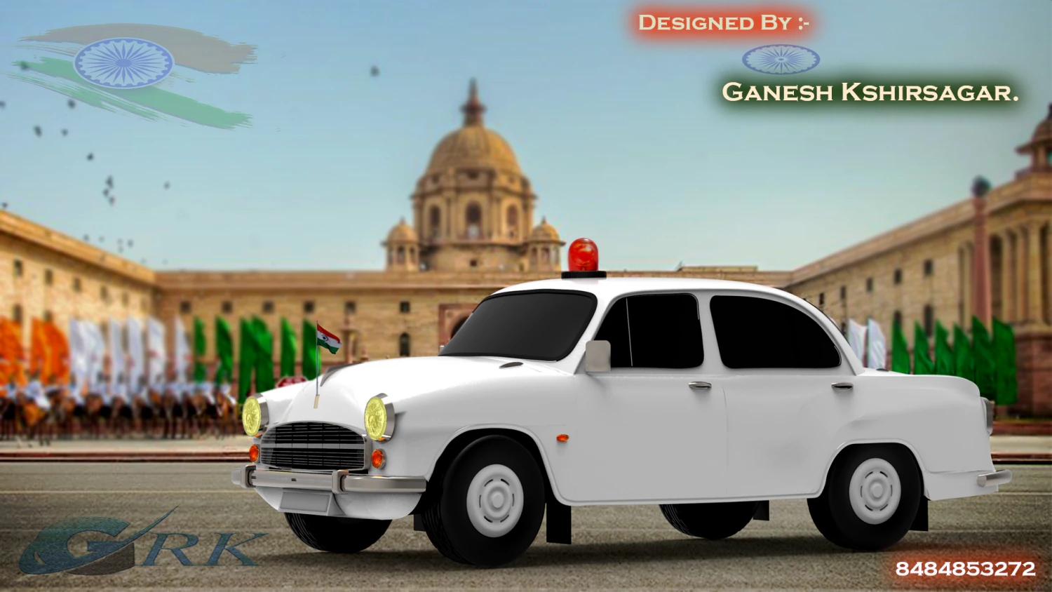 ambassador 3D Model .c4d .max .obj .3ds .fbx .stl .blend