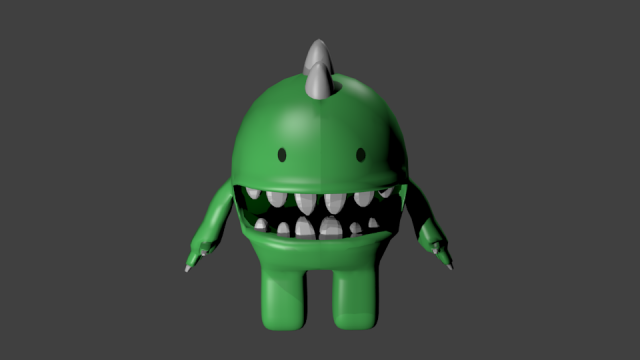 kid dragon 3D Model .c4d .max .obj .3ds .fbx .stl .blend 