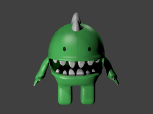 ragazzino drago Modello 3D