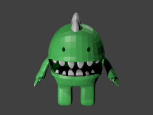 ragazzino drago Modello 3D
