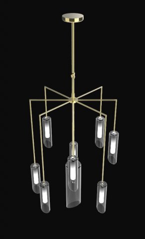 chandelier-spiderweb-shaped 3D Model .c4d .max .obj .3ds .fbx .stl .blend 