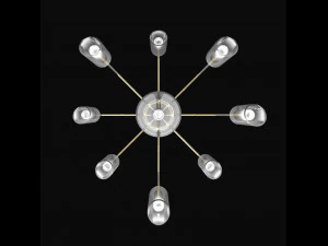 chandelier-spiderweb-shaped 3D Model