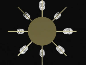 chandelier-spiderweb-shaped 3D Model