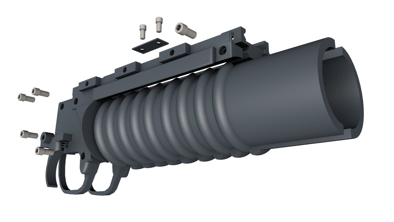 Details about   3d printed M203 standalone 
