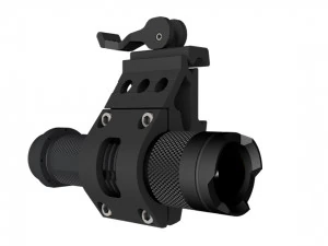 quick mount flashlight tactical 3d print model 3D Print Model