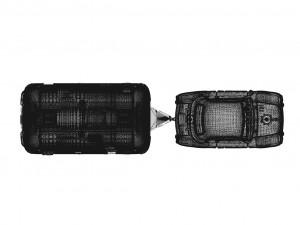 airstream trailer and towing vehicle 3d print model 3D 프린트 모델