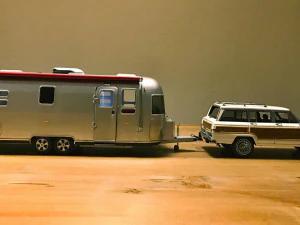 airstream trailer scale 1-18 3d print model 3D Print Model in