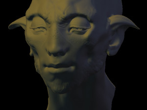 fantastic portrait 3D Model