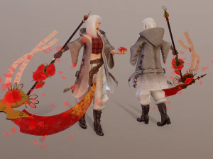 death girl 3D Model
