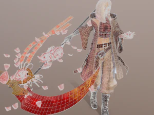 death girl 3D Model
