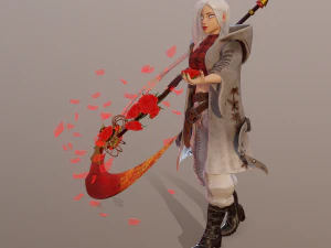 death girl 3D Model