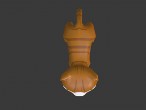chibi cat v2 3D Model