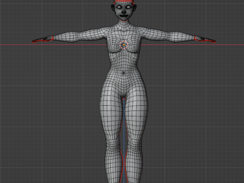 Basic Body woman Modelo 3D