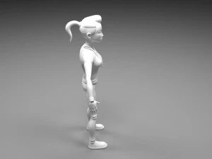 personaggiofemminile3 123 Modello 3D