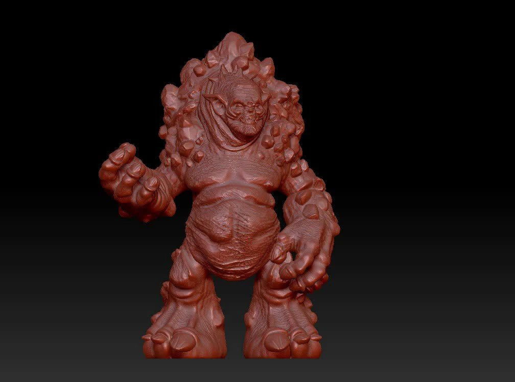 monster 3D Model .c4d .max .obj .3ds .fbx .stl .blend 