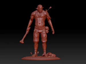 троль 3D Модель