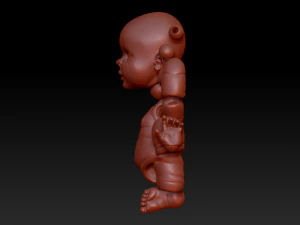 baby puppe 3D Model